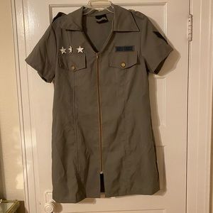 Sexy Adult Woman Top Gun Air Force Halloween Costume